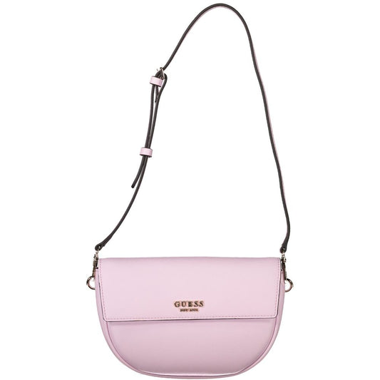 Guess Jeans Pink Polyethylene Handbag