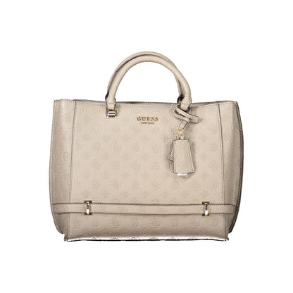 Guess Jeans Brown Polyethylene Handbag