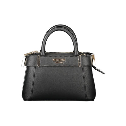 Guess Jeans Black Polyethylene Handbag