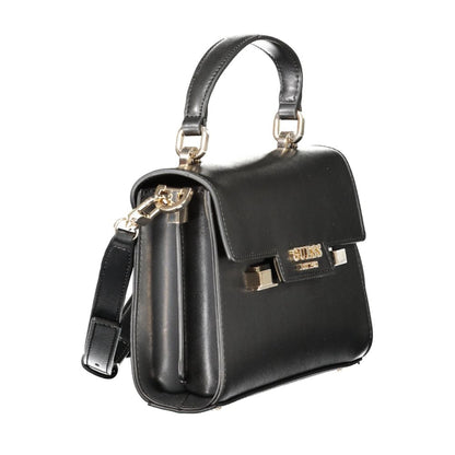 Guess Jeans Black Polyethylene Handbag