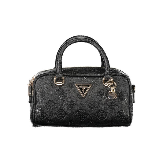 Guess Jeans Black Polyethylene Handbag