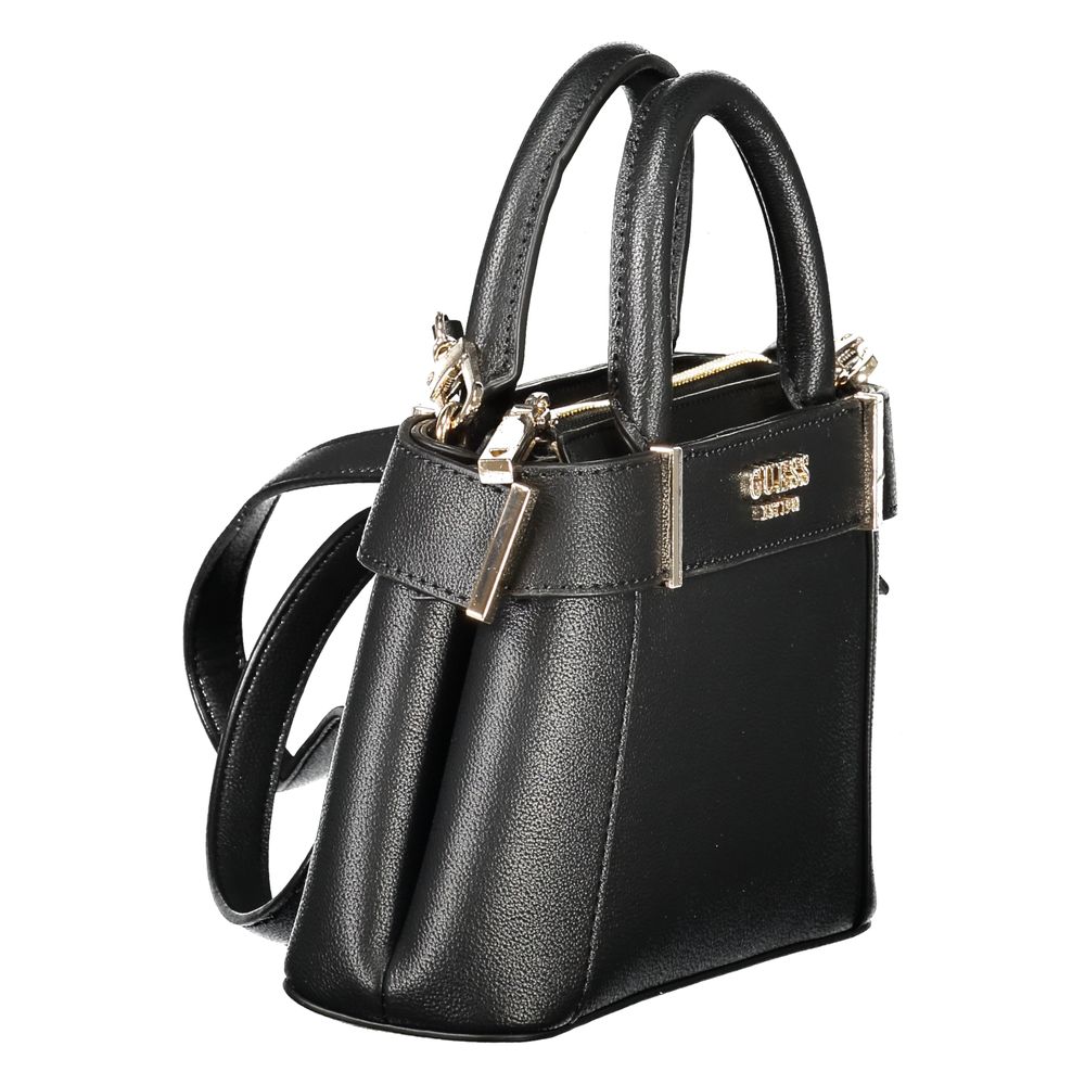 Guess Jeans Black Polyethylene Handbag
