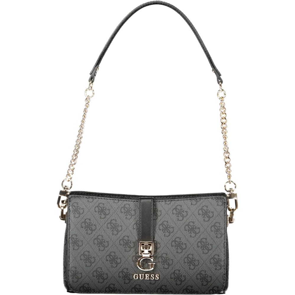 Guess Jeans Black Polyethylene Handbag