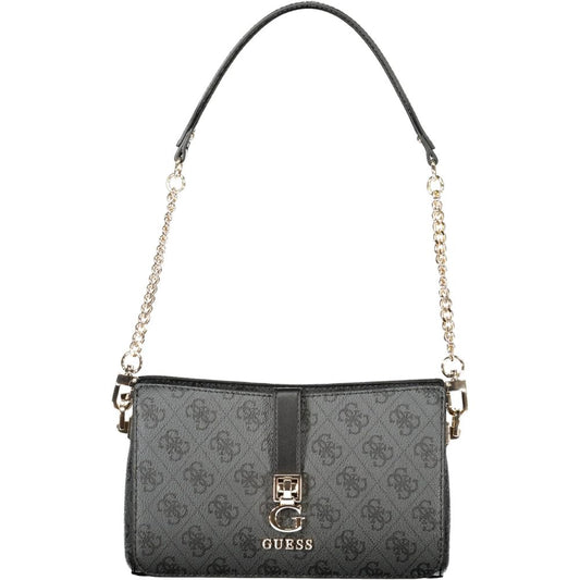 Guess Jeans Black Polyethylene Handbag