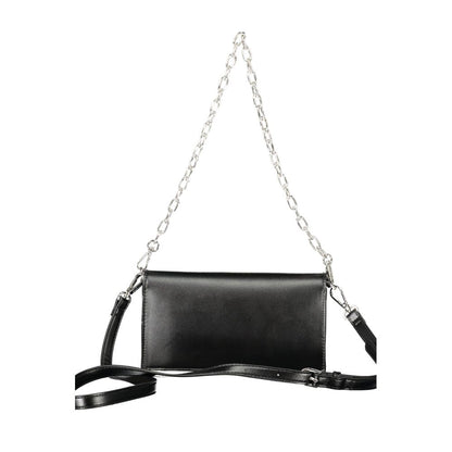 Mario Valentino Black Polyethylene Handbag