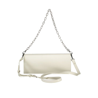 Mario Valentino White Polyethylene Handbag
