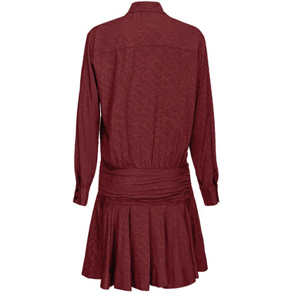 PINKO Red Haircalf Dress