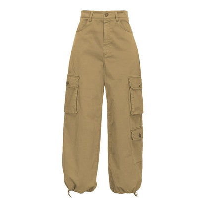 PINKO Beige Cotton Jeans & Pant