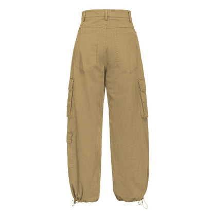 PINKO Beige Cotton Jeans & Pant
