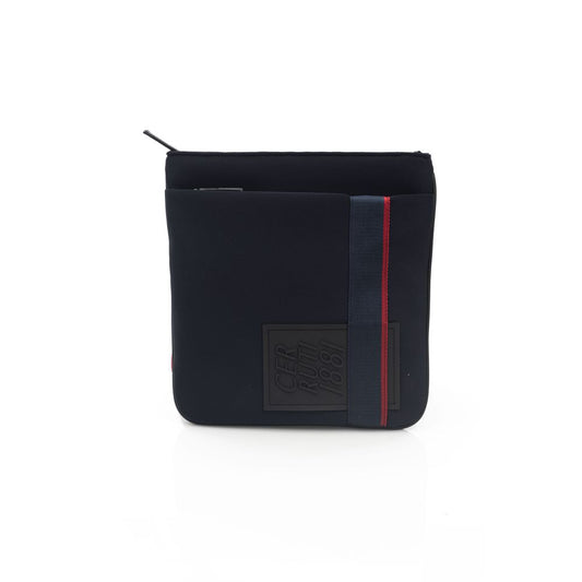 Cerruti 1881 Herren-Umhängetasche aus blauem Polyester