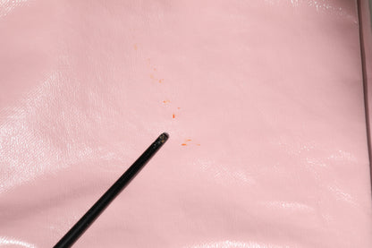 Dolce & Gabbana Glossy Pink Cotton Mid Waist Mini Skirt