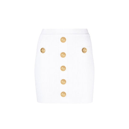 Balmain Stretch Mini Skirt