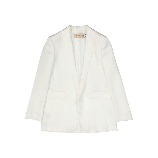 BLANCA VITA Satin Effect Jacket