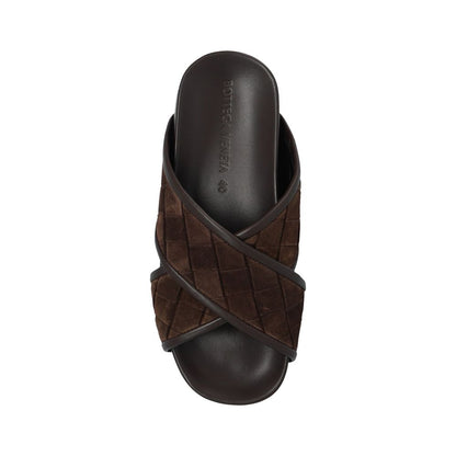 Bottega Veneta Tarik Criss Cross Sandal
