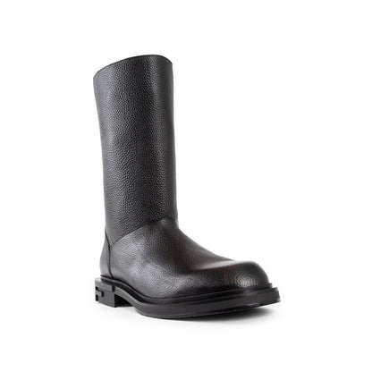 Fendi Leather Frame Boots