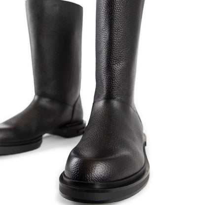 Fendi Leather Frame Boots