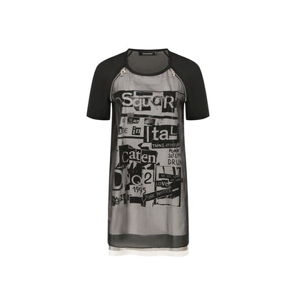 Dsquared² Silk Printed Mini Dress