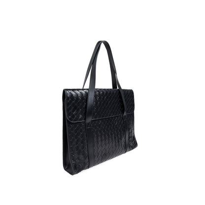 Bottega Veneta Intrecciato Leather Briefcase