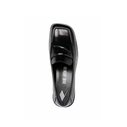 The Attico Amanda Leather Loafers