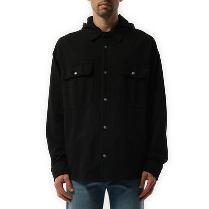 Palm Angels Classic Logo Hooded Overshirt