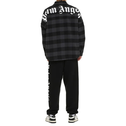 Palm Angels Logo Cotton Overshirt