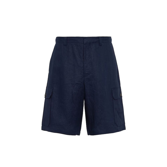 Prada Linen Bermuda