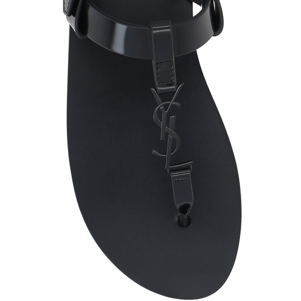 Saint Laurent Cassandre 05 Flat Sandals