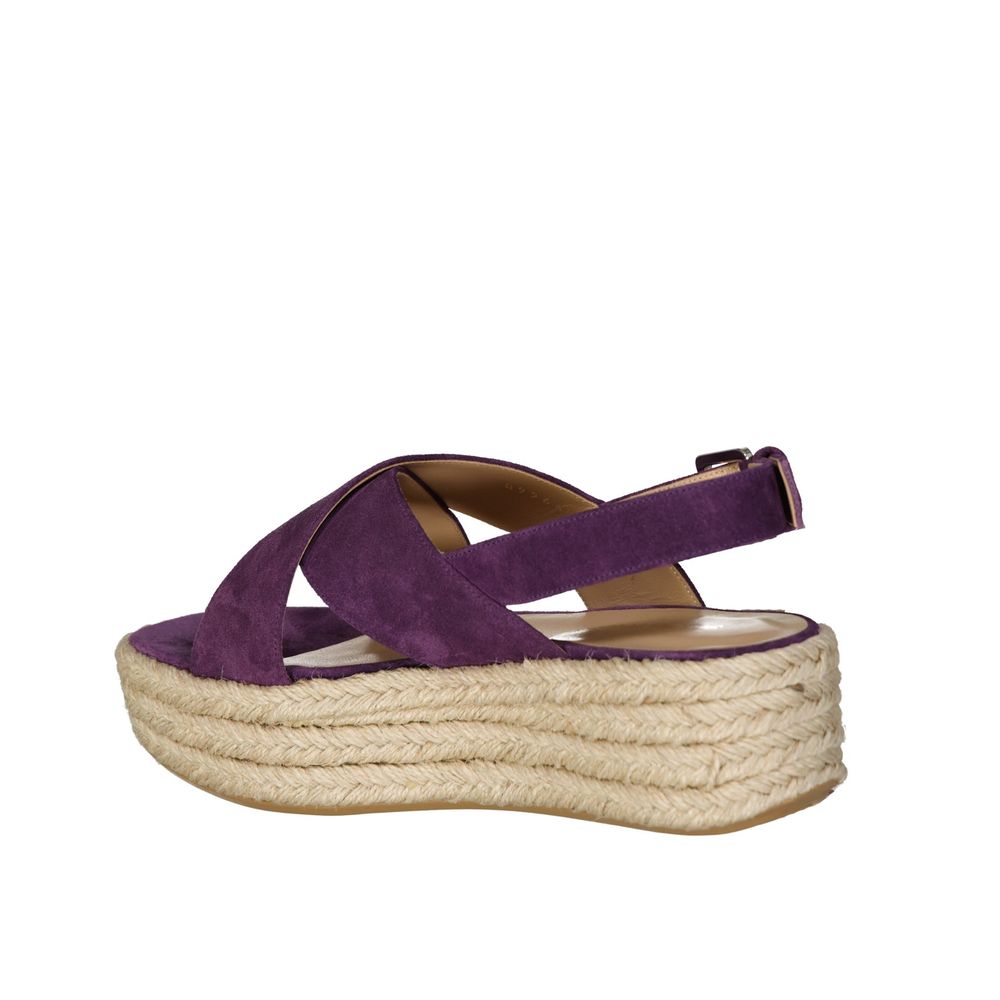 Sergio Rossi Leather Espadrilles