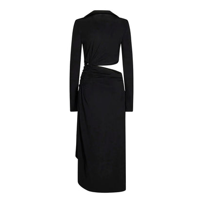 Off-White Cut-Out Midi Dress