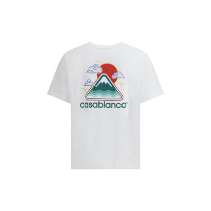 Casablanca Montagne OndulÉe Screen printed Tshirt