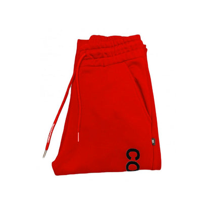 Comme Des Fuckdown Red Cotton Jeans & Pant