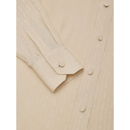 Gucci Beige Silk Shirt