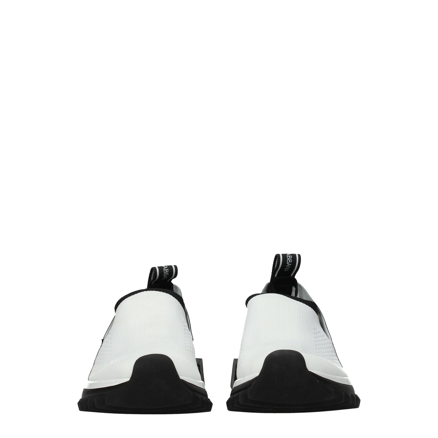 Dolce & Gabbana White Fabric Sneakers