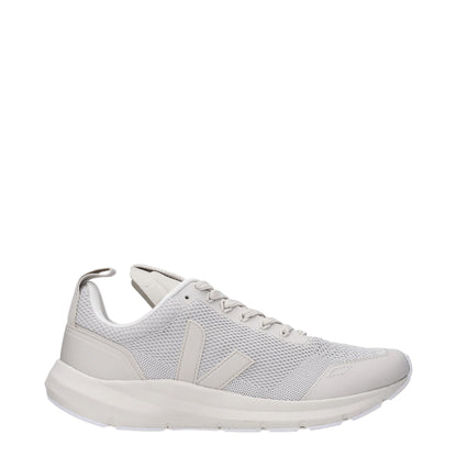 Veja Gray Fabric Sneakers