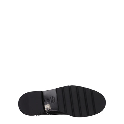 Stuart Weitzman Black Leather Ankle
