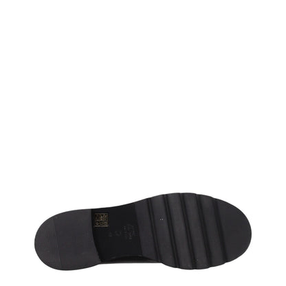 Stuart Weitzman Black Leather Ankle