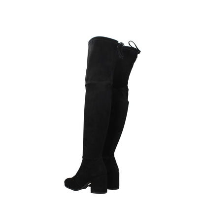 Stuart Weitzman Black Leather Boot