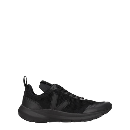 Veja Black Fabric Sneakers