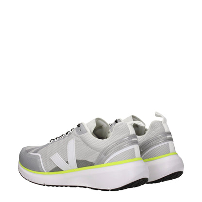 Veja Gray Fabric Sneakers