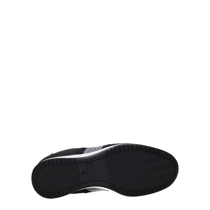 Paul & Shark Black Leather Sneakers