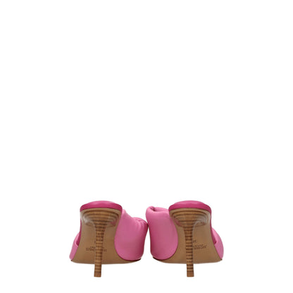 Jacquemus Pink Leather Sandal