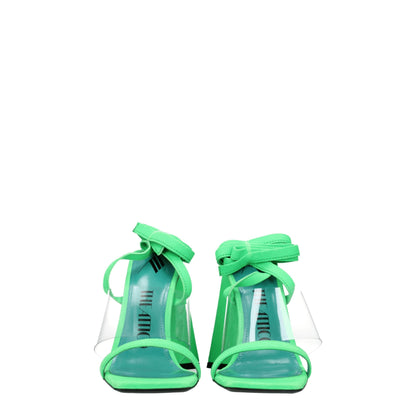 The Attico Transparent Leather Sandal