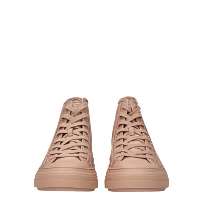 Valentino Garavani Pink Fabric Sneakers
