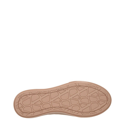 Valentino Garavani Pink Fabric Sneakers