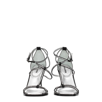 Dsquared² Black Satin Sandal