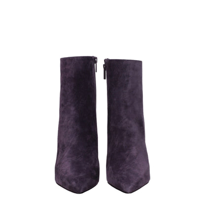Christian Louboutin Purple Leather Ankle