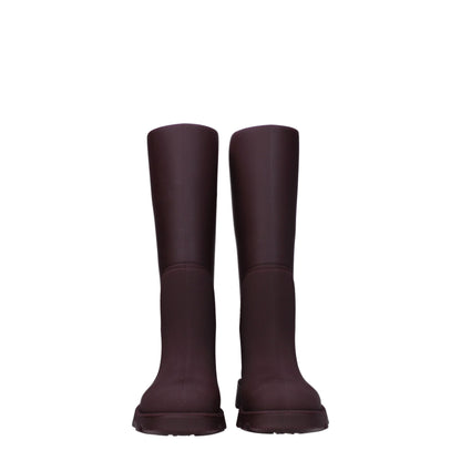 Burberry Red Cotton Boot