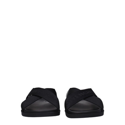 Givenchy Black Fabric Slipper