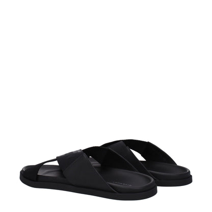 Givenchy Black Fabric Slipper
