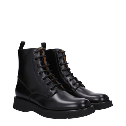 Church's Black Leather Ankle